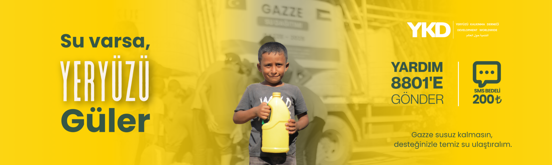 Yeryüzü Kalkınma Derneği - Su Dağıtımı