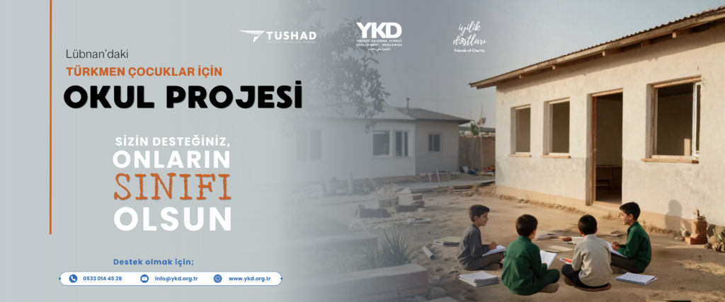 Lübnandaki Türkmenler için okul Projesi